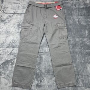 Union bay Survivor Cargo Pants Men's 36X34 Gray Military NEW